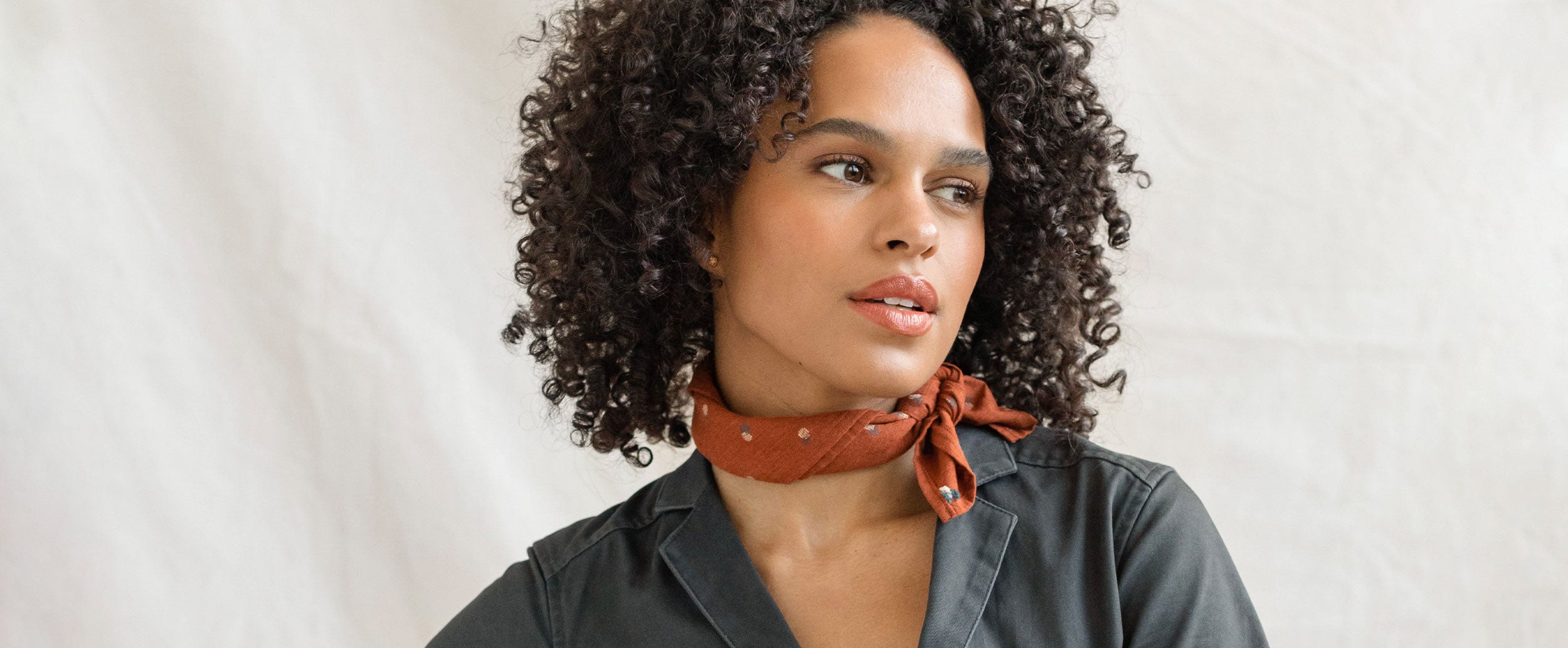 organic bandanas cotton, linen, modal