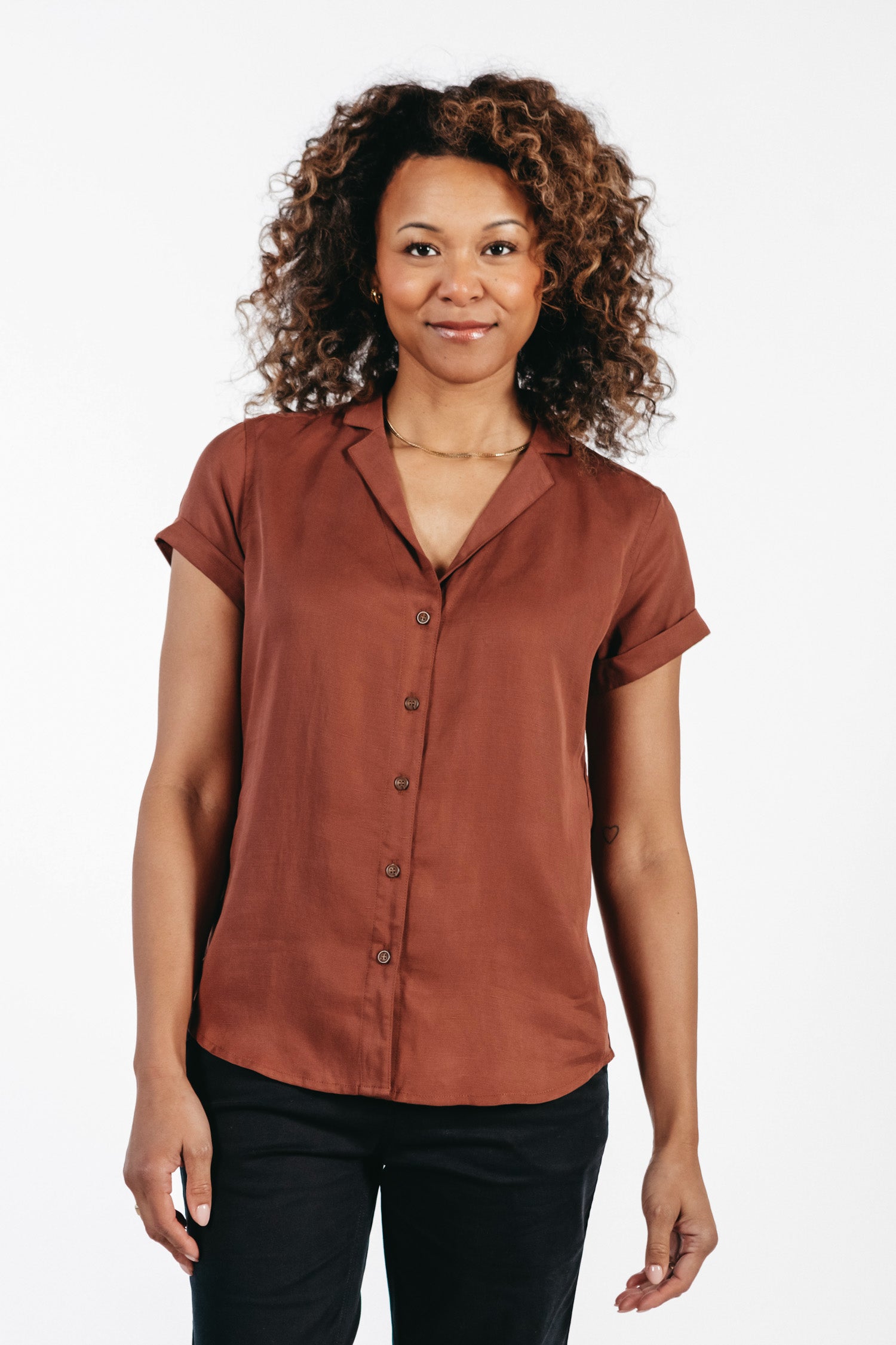 Innes Shirt / Copper.