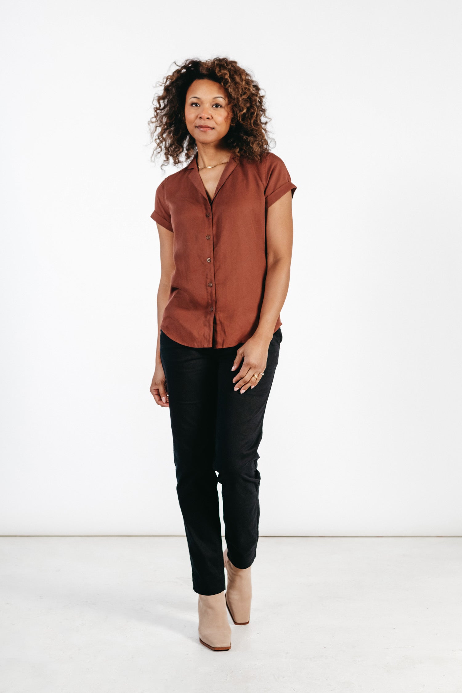 Innes Shirt / Copper.