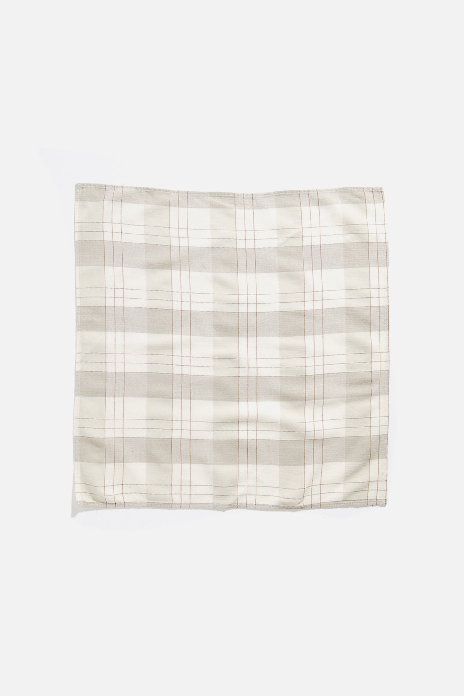 Bandana / Ivory Plaid