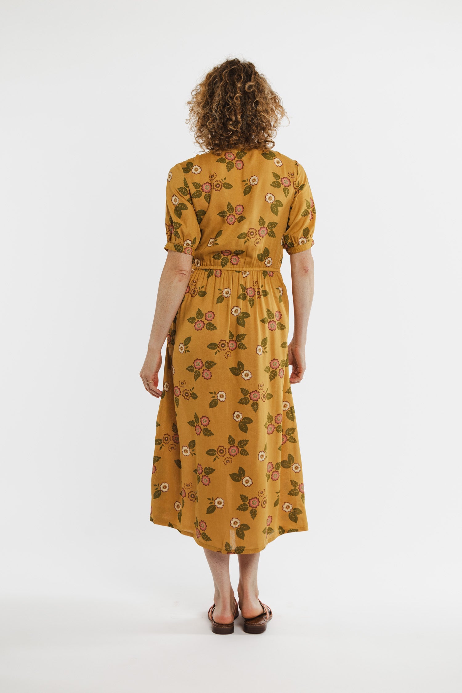 Reina Dress / Folk Floral