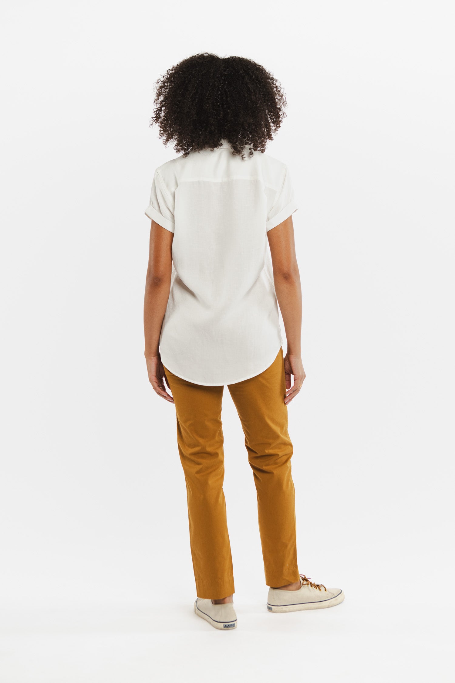 Innes Ivory Short Sleeve Button Up – Bridge & Burn