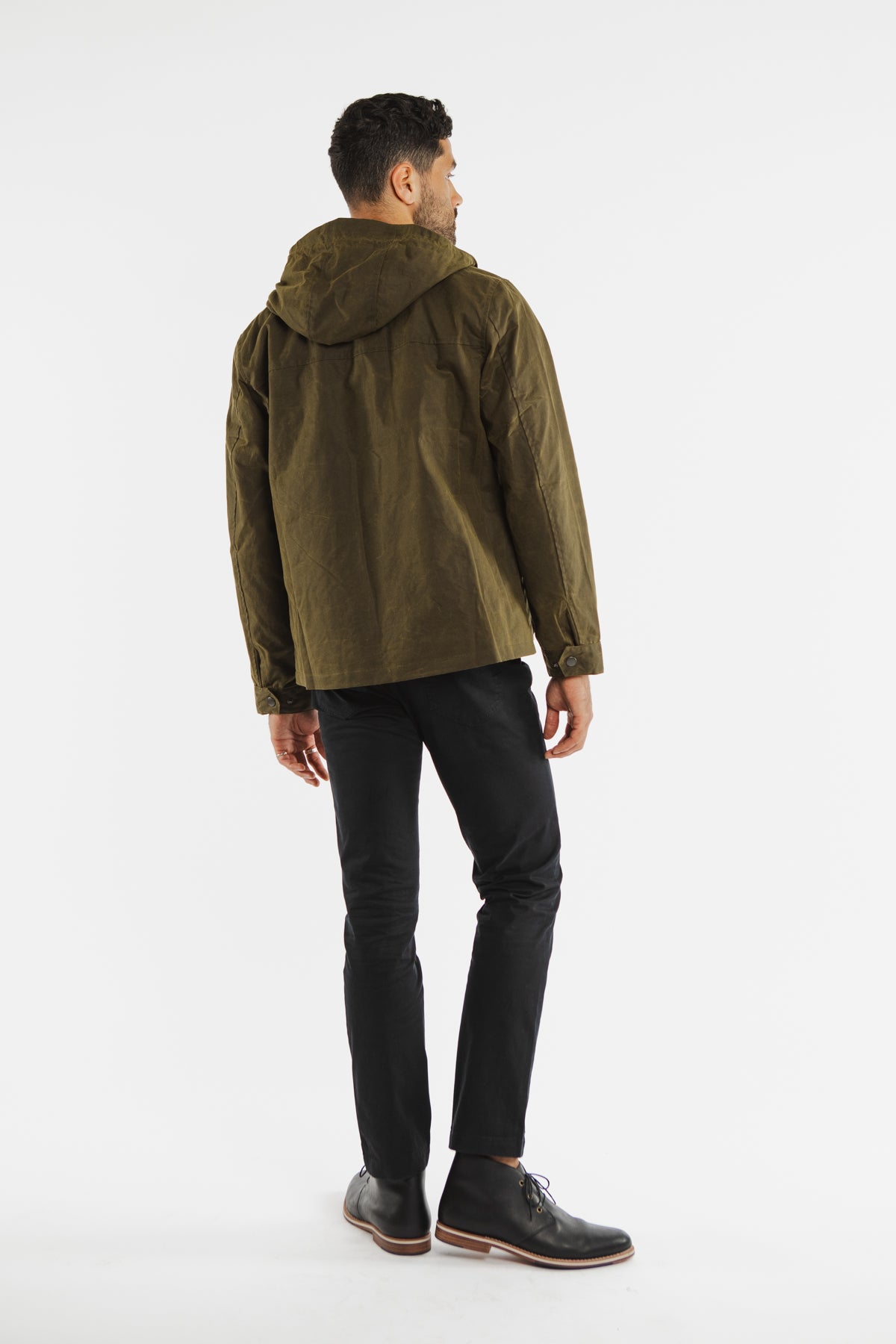 Marshall Jacket / Olive Waxed Canvas (old2)