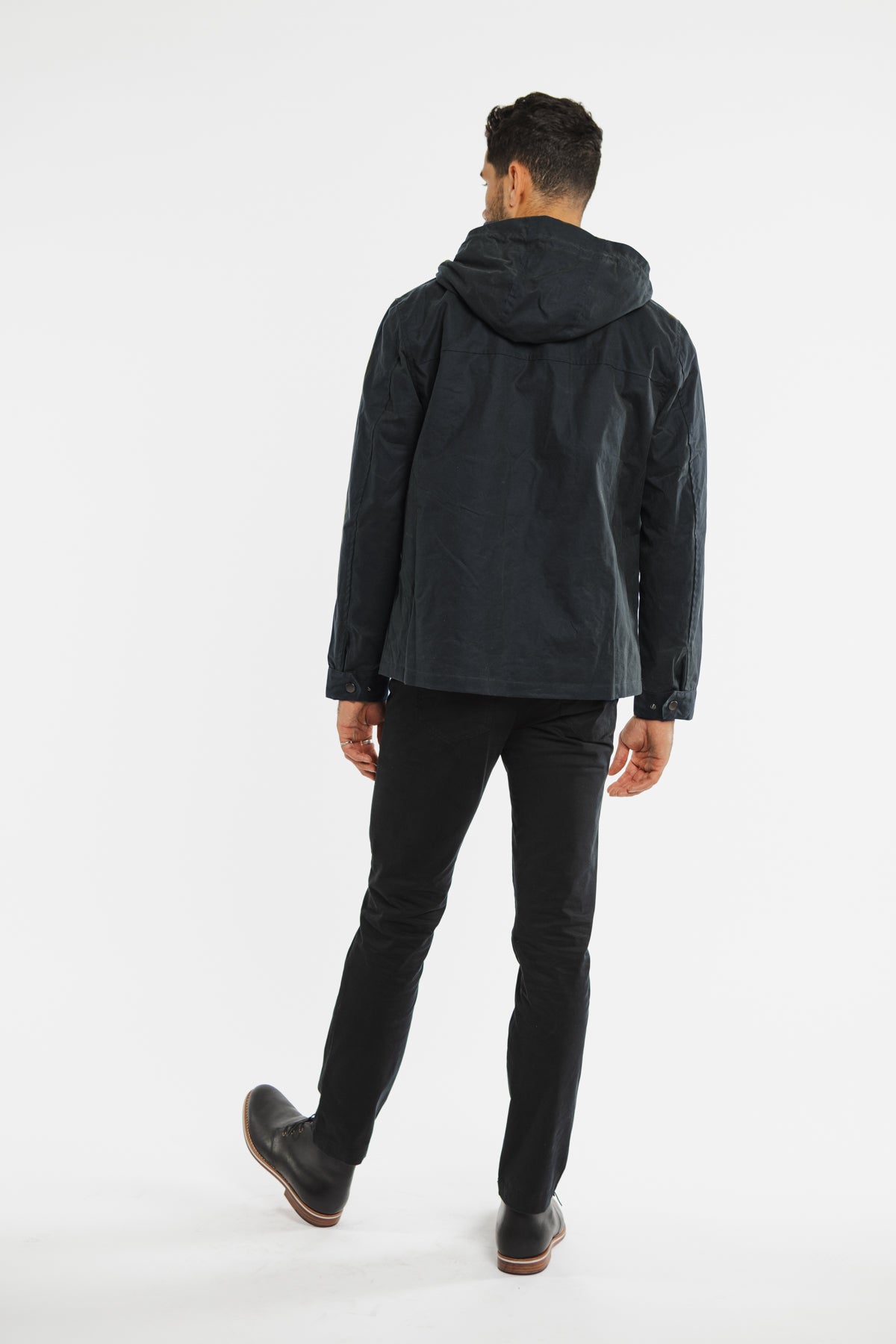 Marshall Jacket / Navy Waxed Canvas (old)