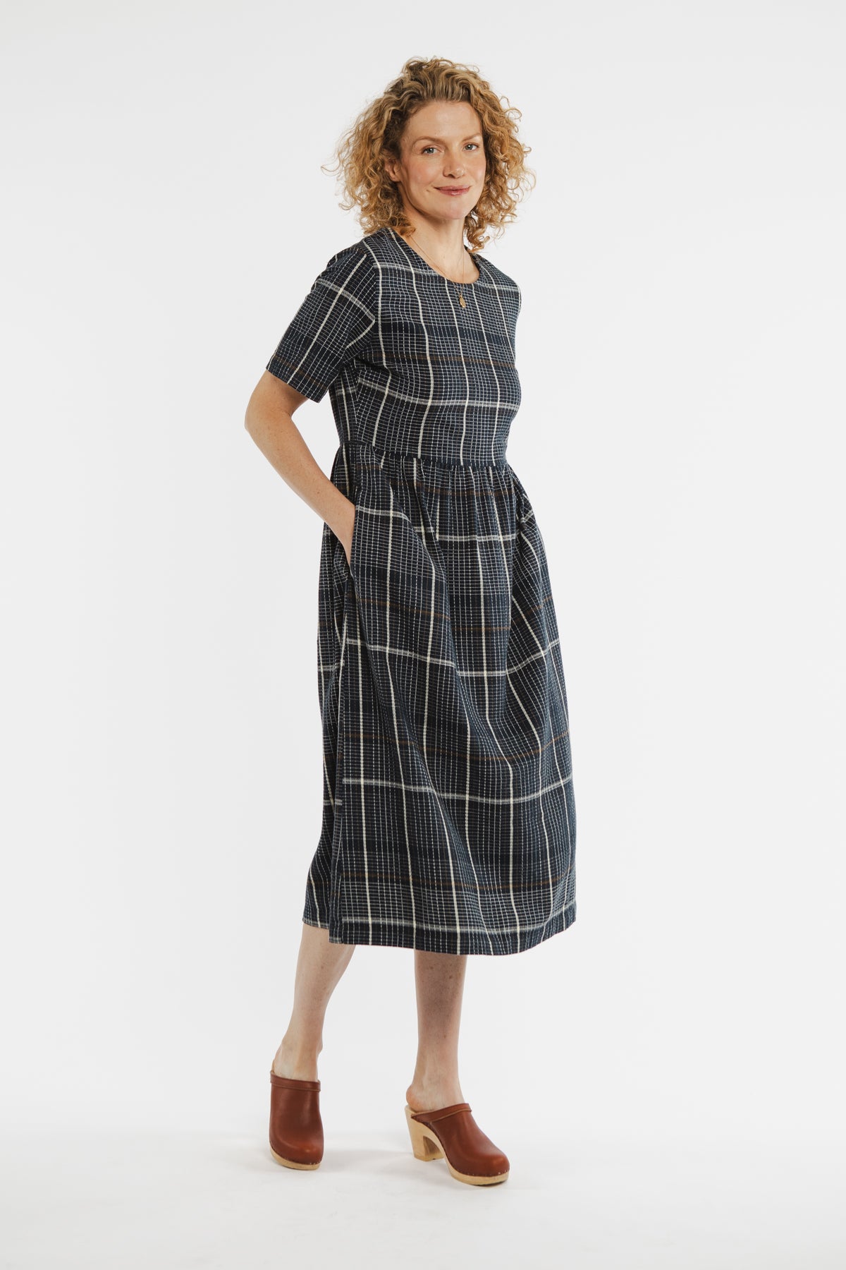 Perry Dress / Clear Creek Plaid – Bridge & Burn