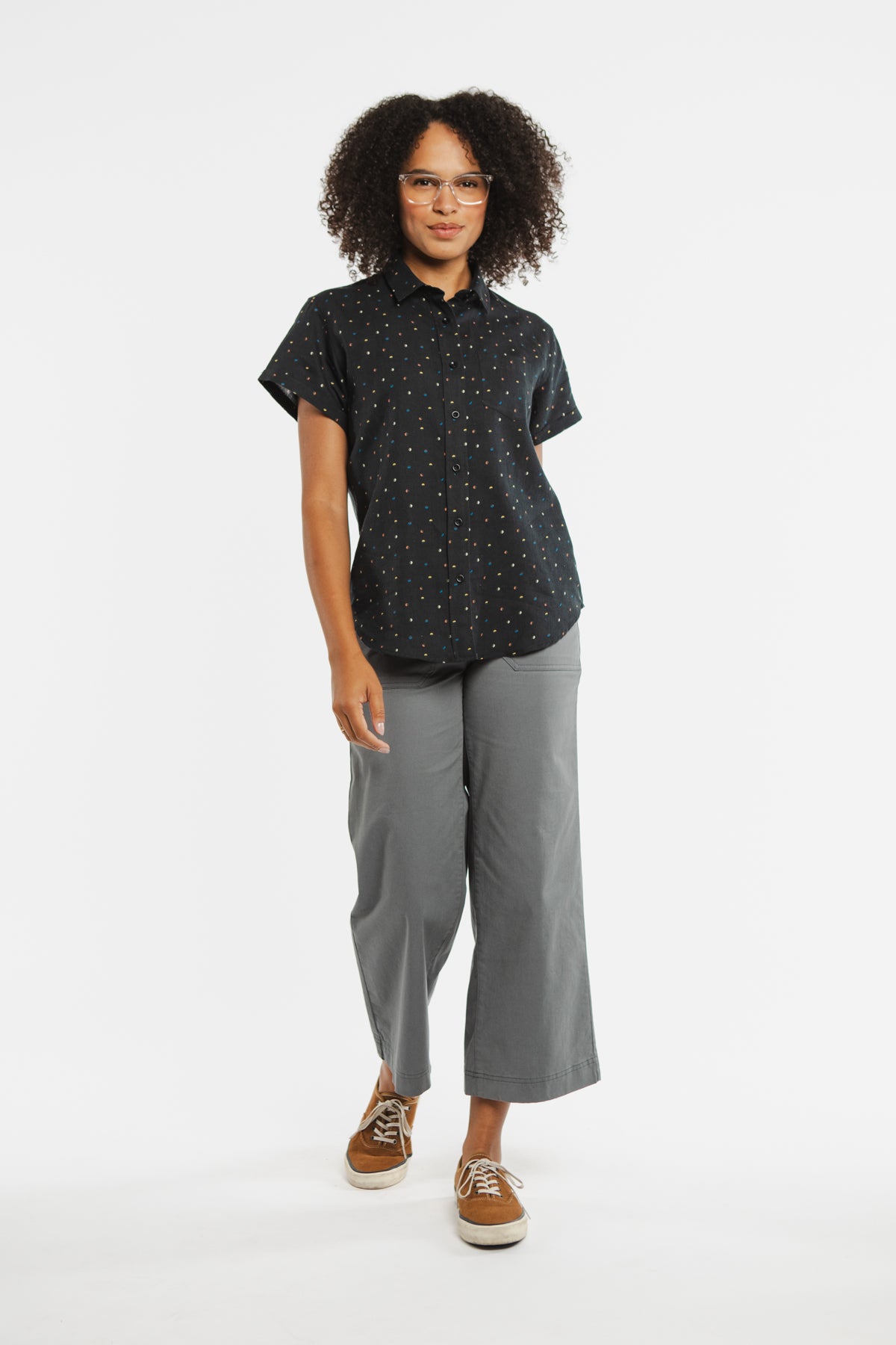 Bea Shirt / Midnight Dots