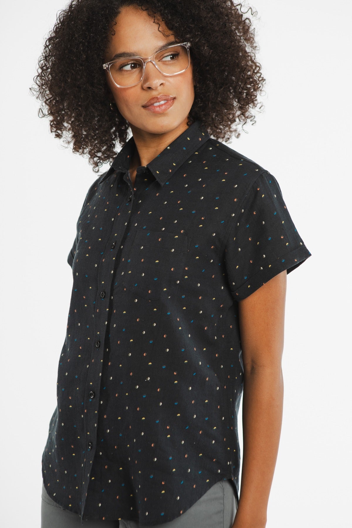 Bea Shirt / Midnight Dots