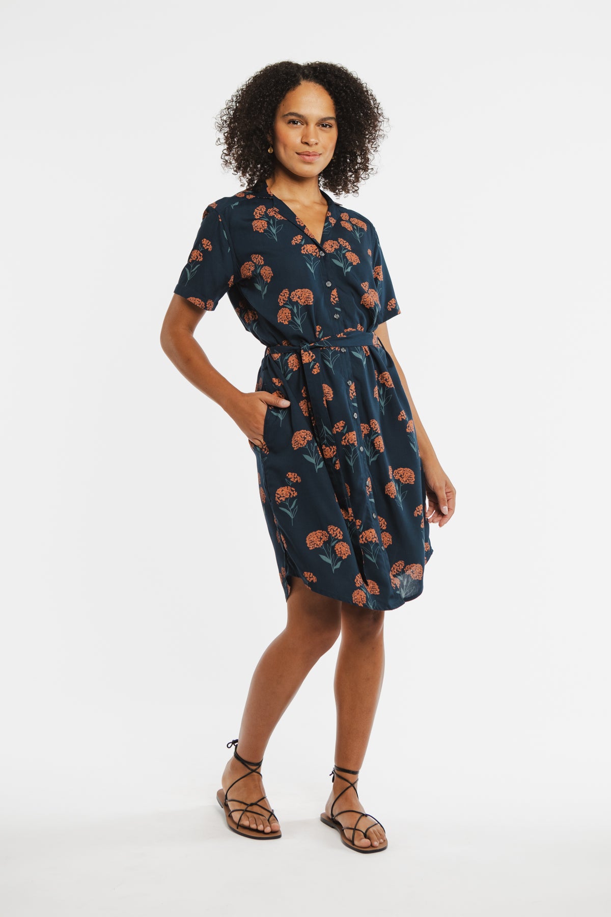 Sofia Shirt Dress / Wildflower