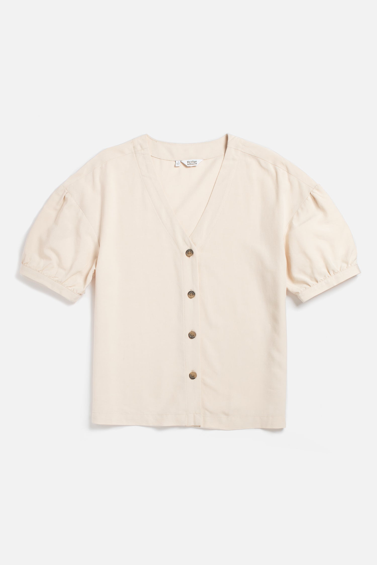 Charlotte Shirt / Cream Poplin