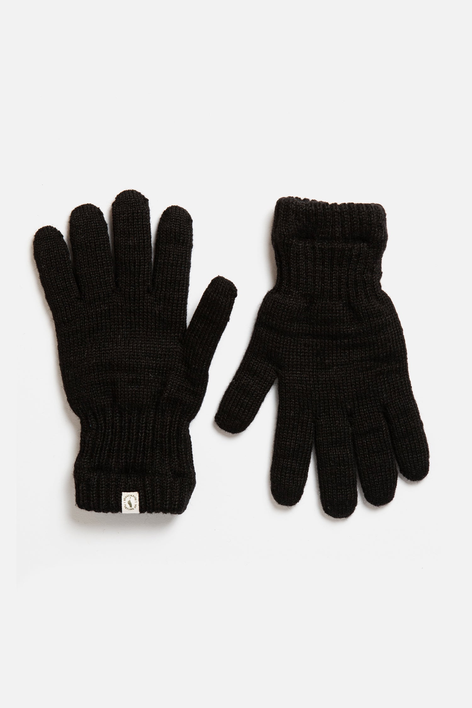 Ragg Wool Lined Glove / Black