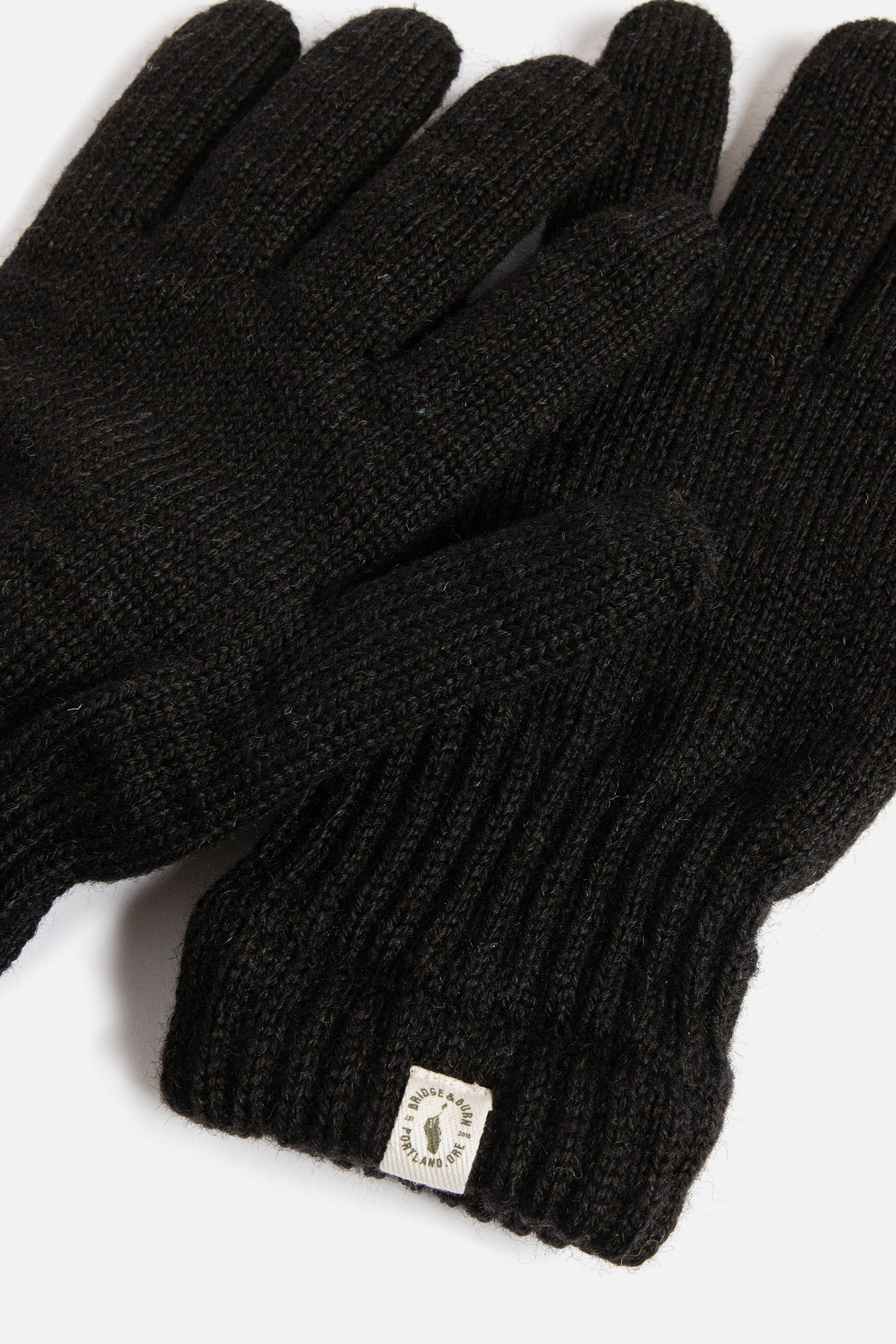 Ragg Wool Lined Glove / Black