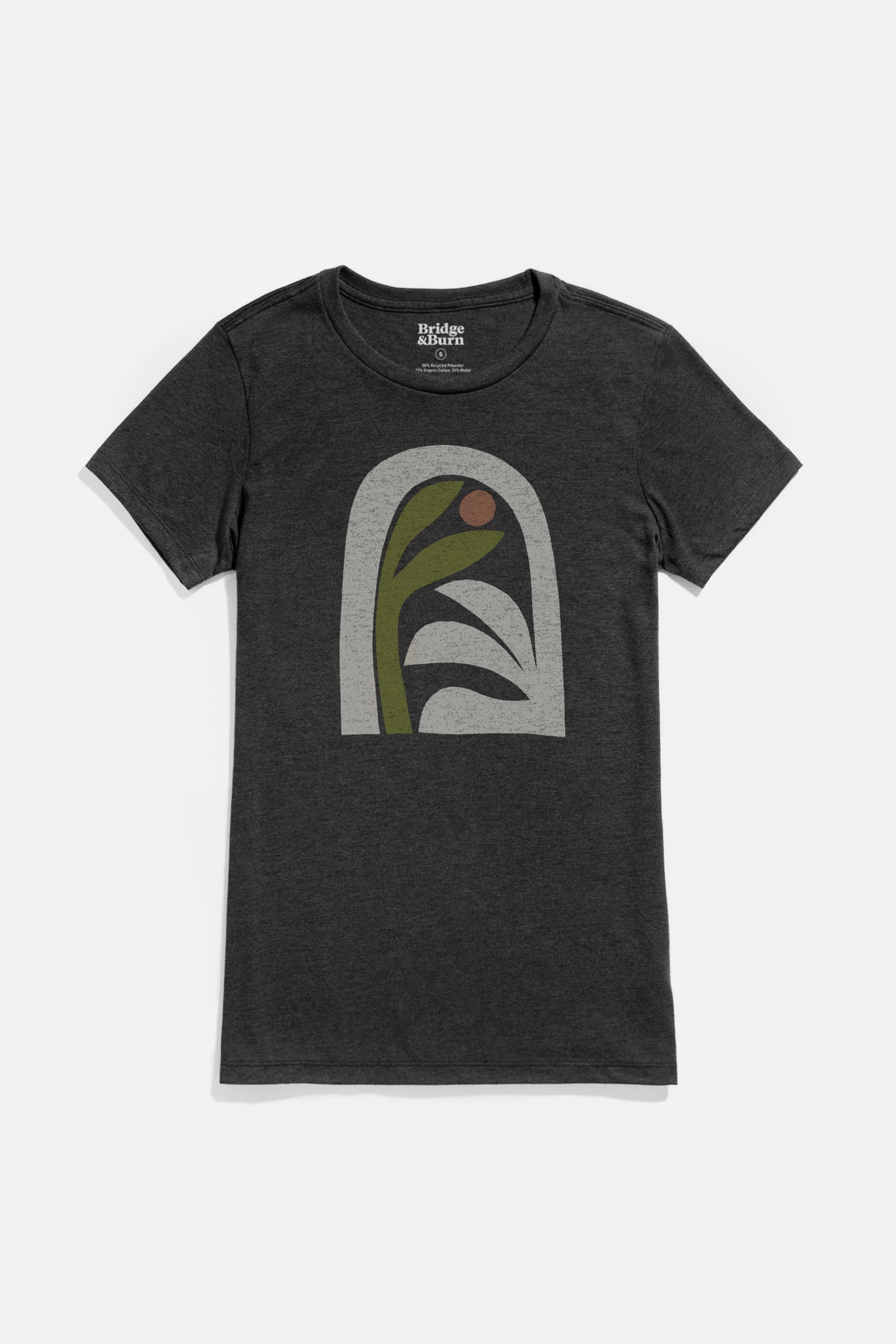 Women's Arch Tee / Charcoal
