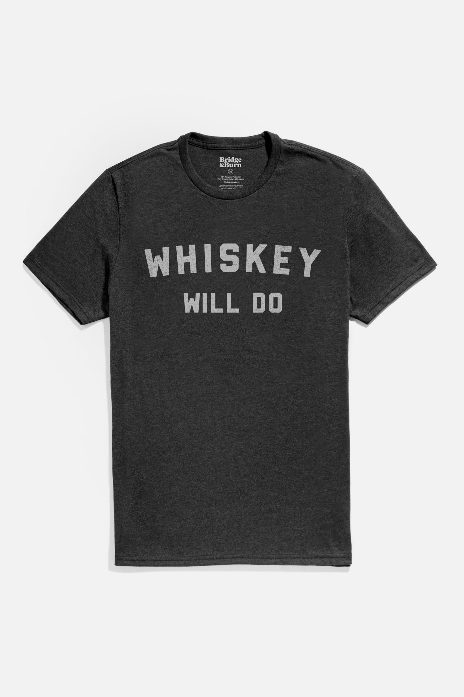 Men's Whiskey Will Do Tee / Black