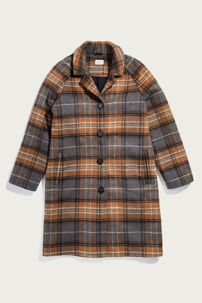 Alberta Car Coat / Dorset Brushed Plaid – Bridge & Burn