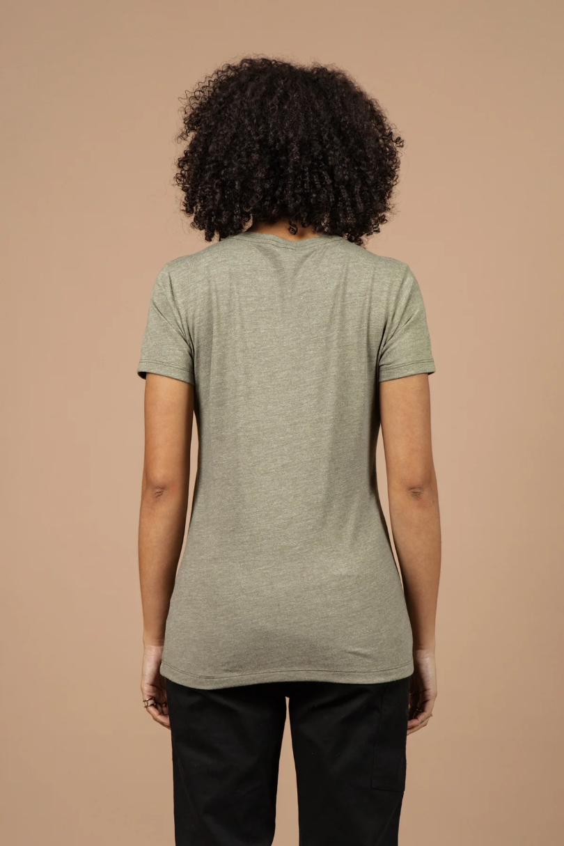 Women's Flown Tee / Olive