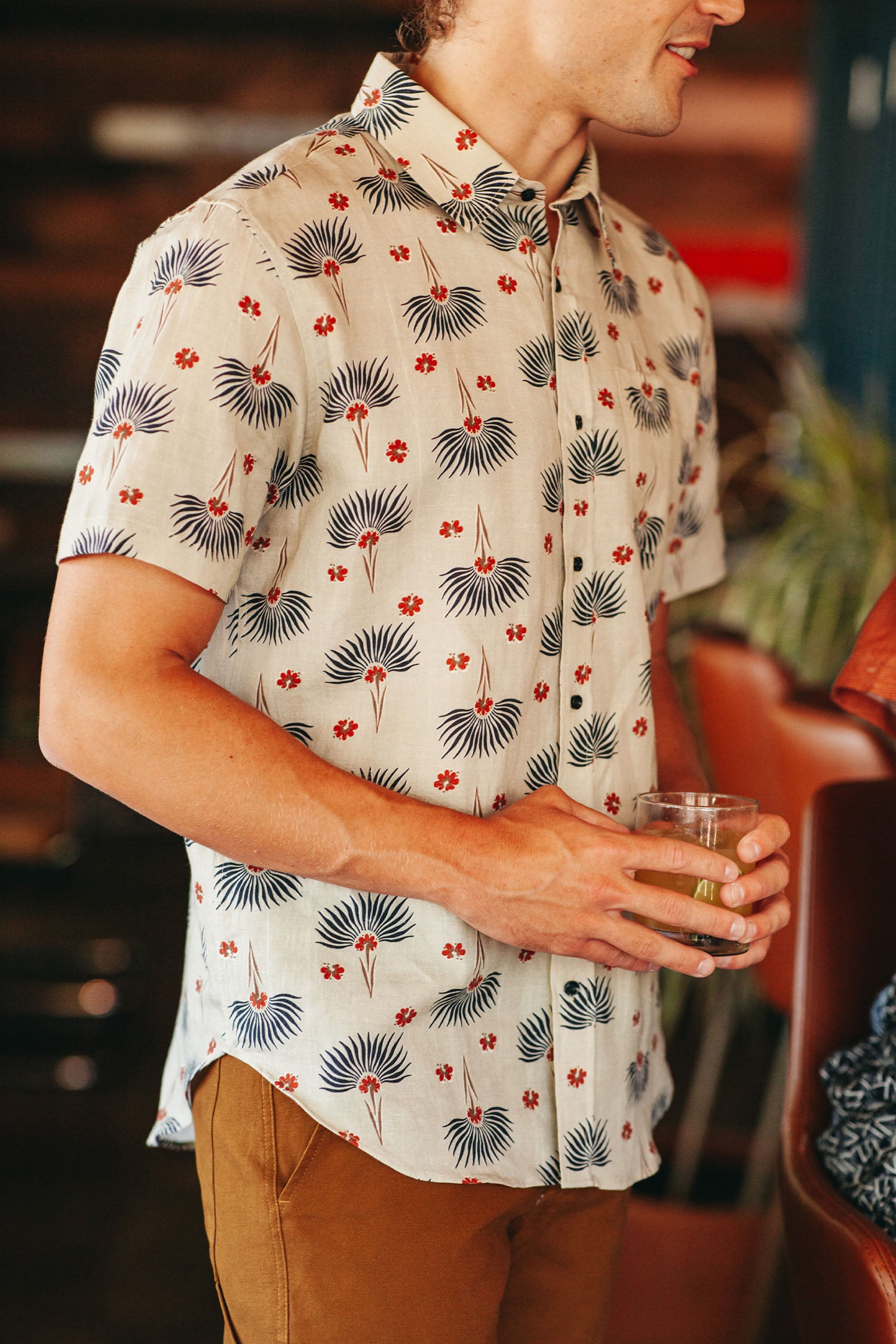 Harbor Slim Shirt / Aloha Floral