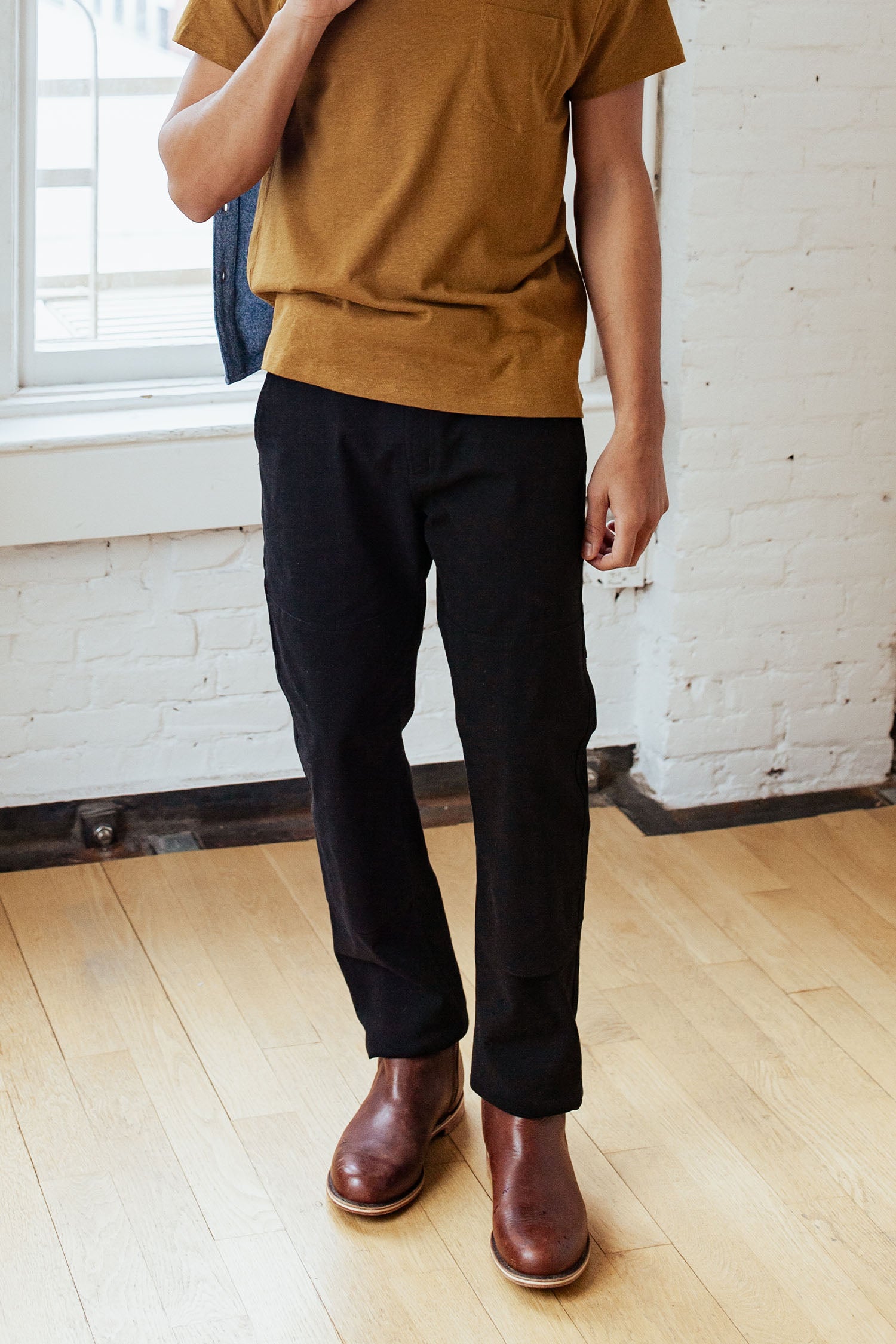 Wallace Utility Pant / Black Canvas