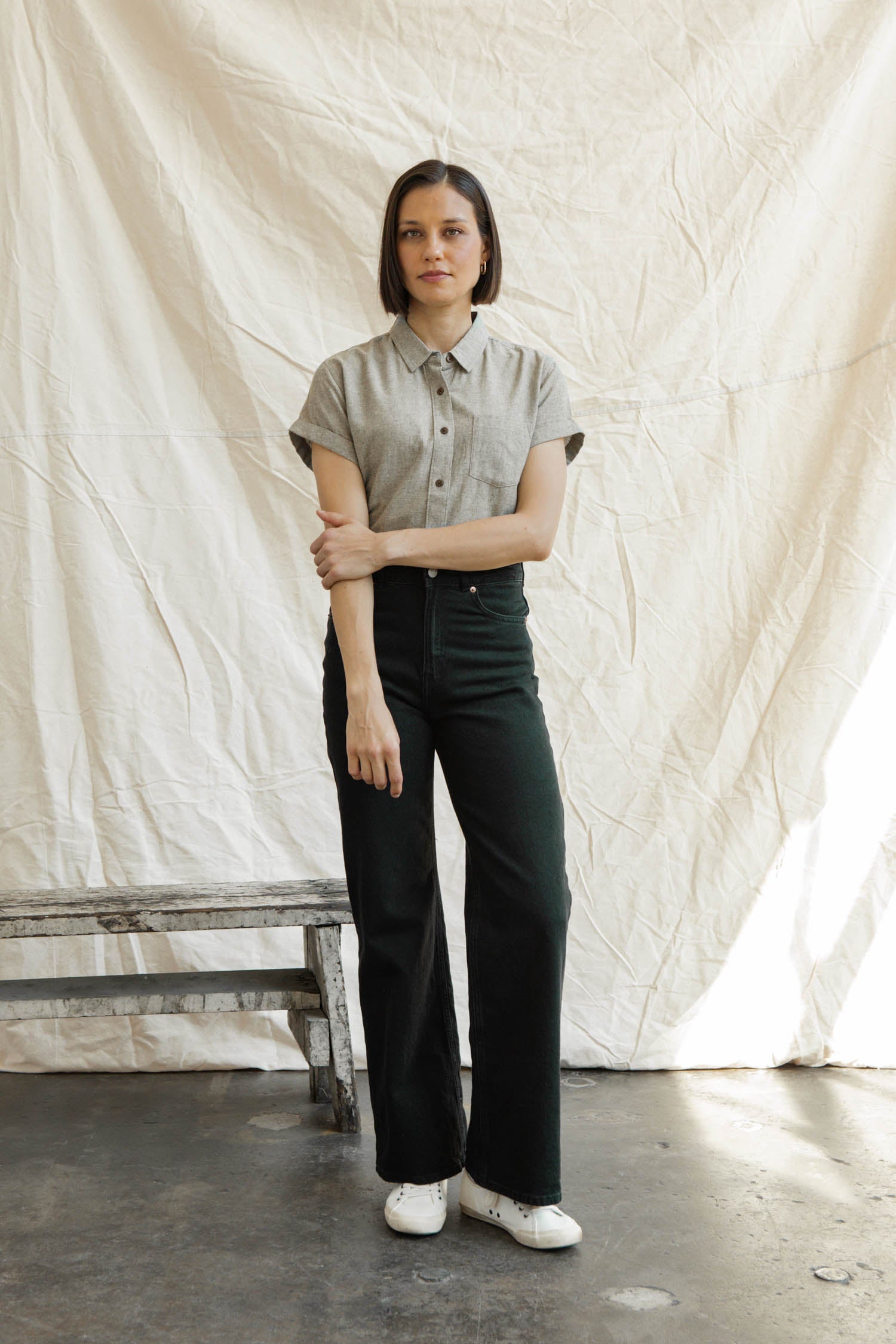 Bea Shirt / Moss