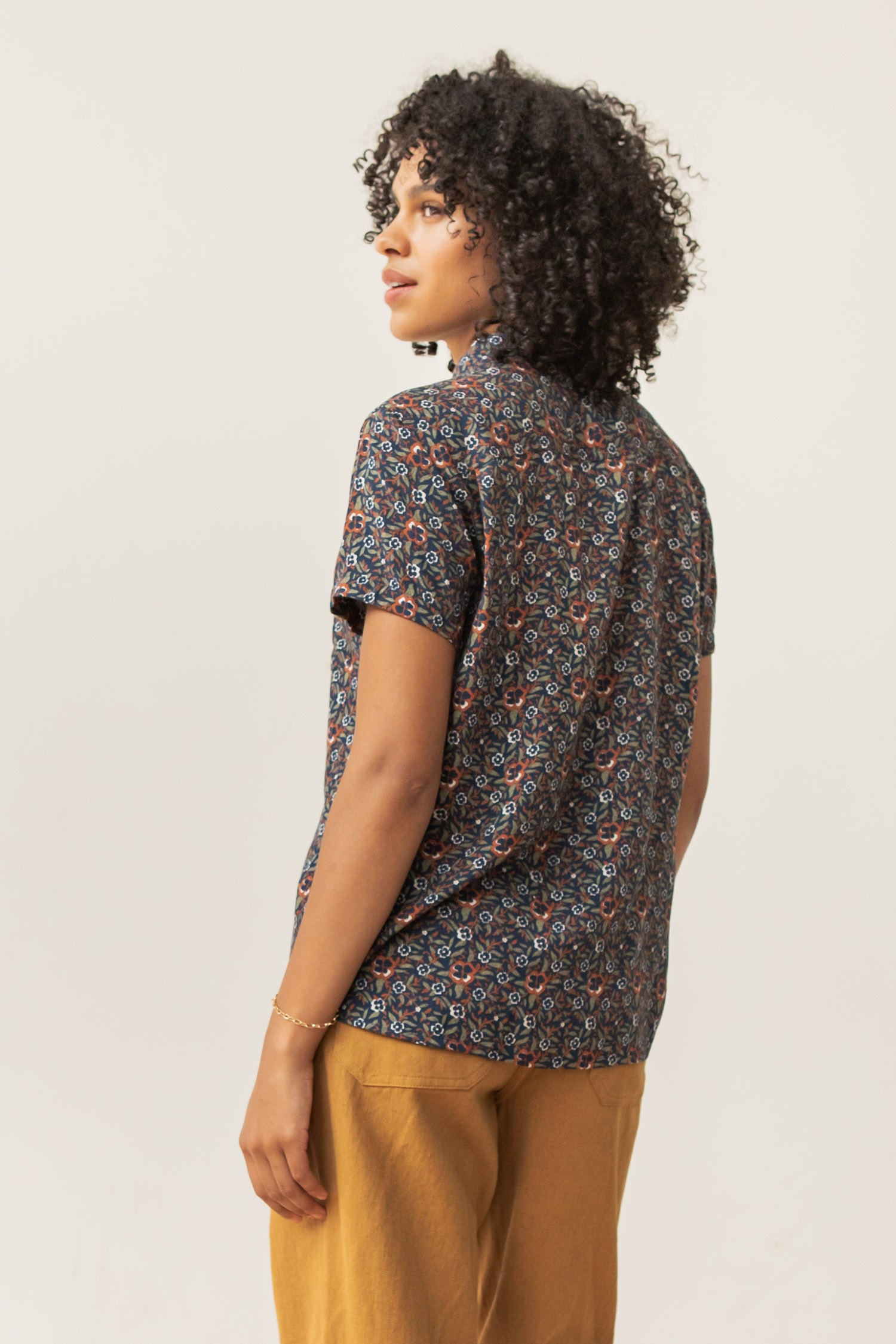 Lana Shirt / Midnight Floral
