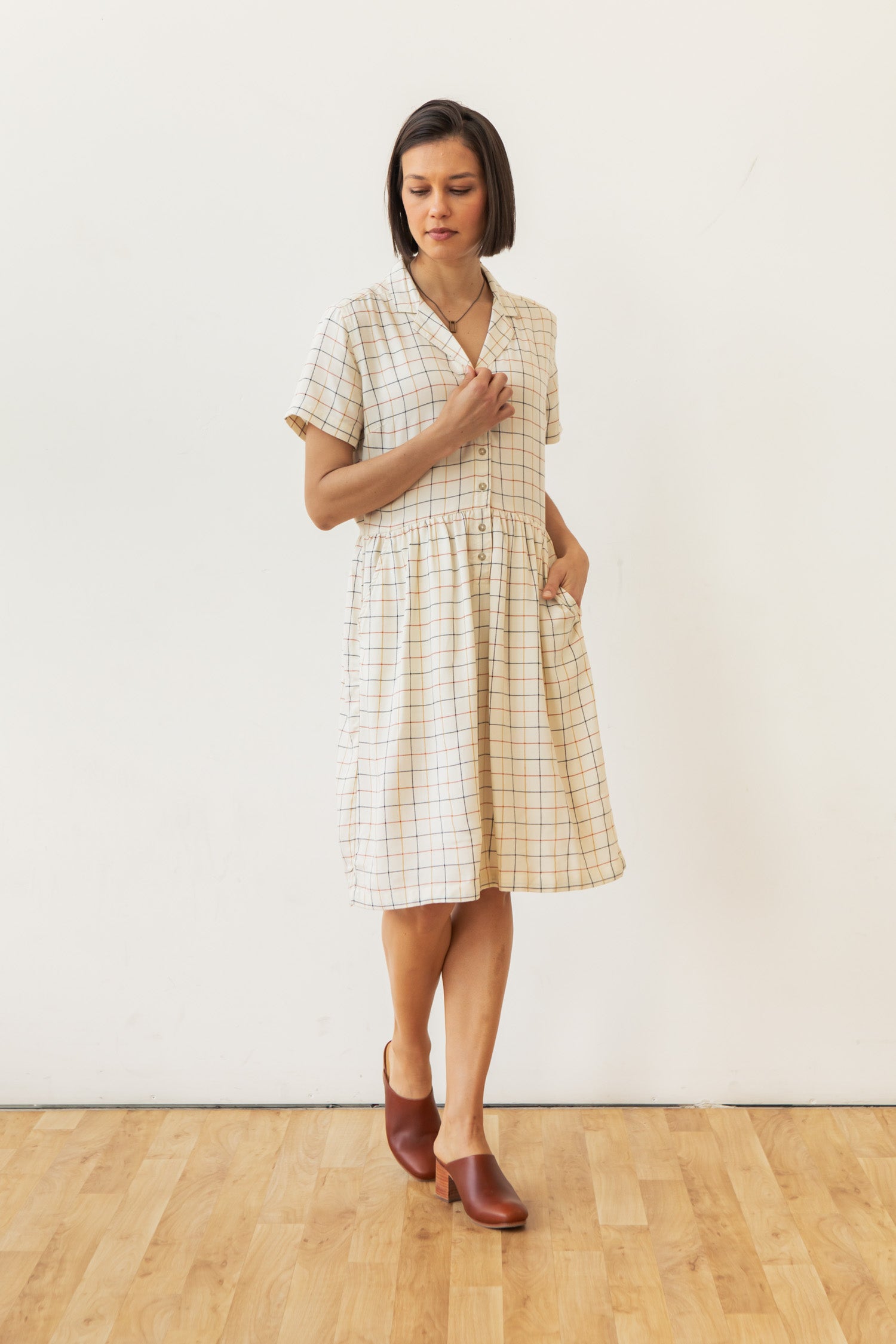 Ruby Shirt Dress / Primary Windowpane