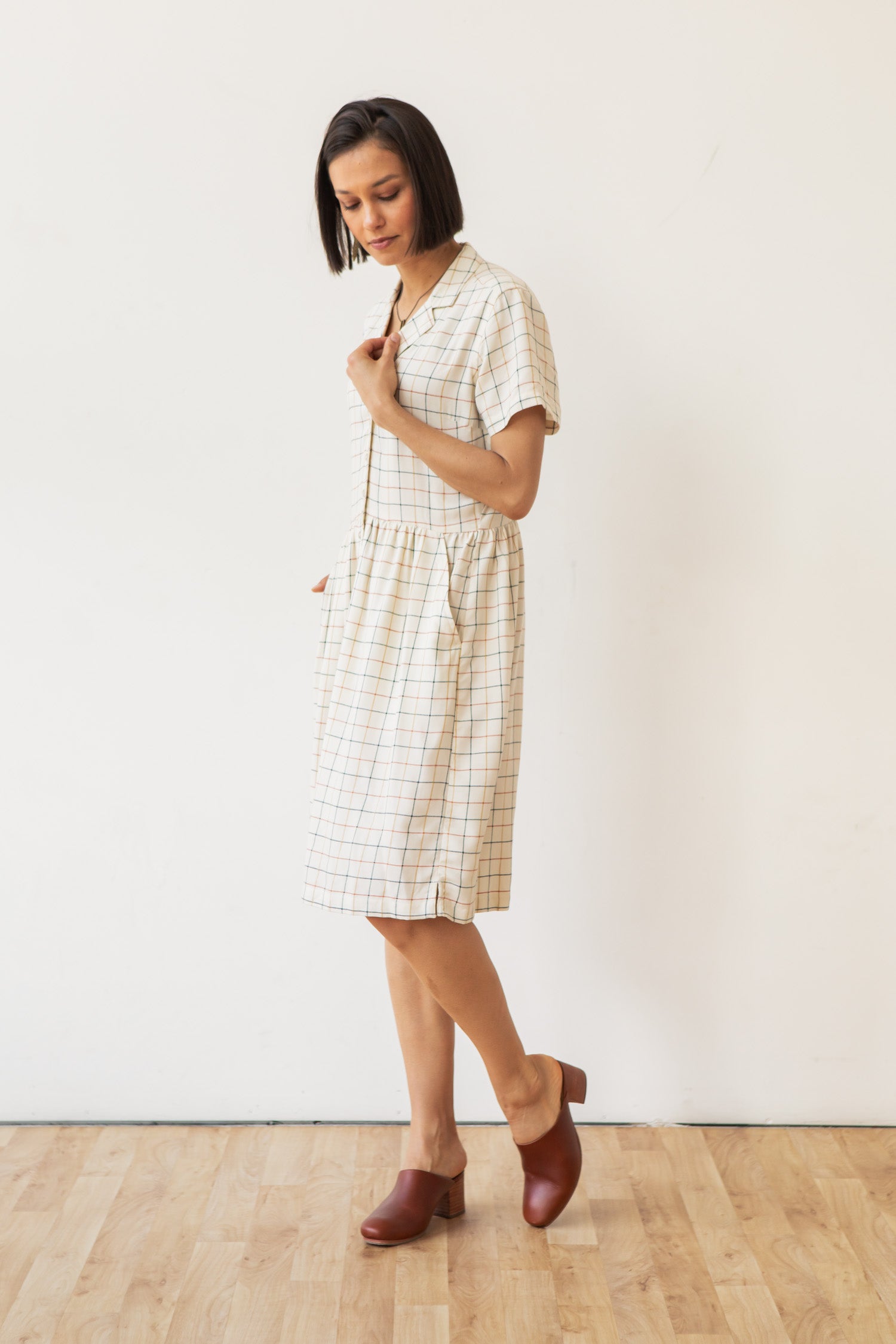 Ruby Shirt Dress / Primary Windowpane