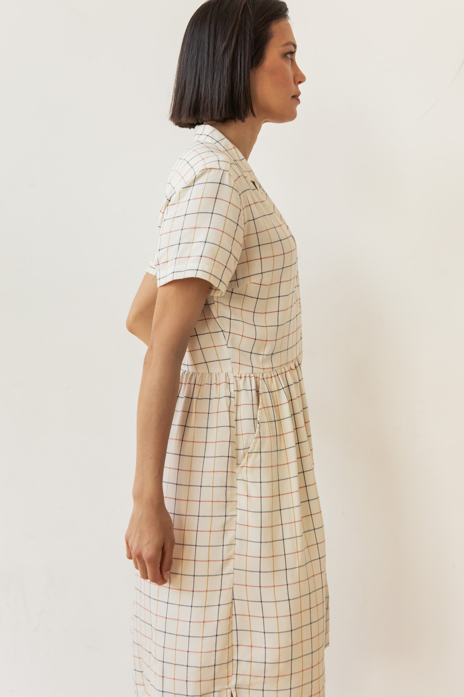 Ruby Shirt Dress / Primary Windowpane