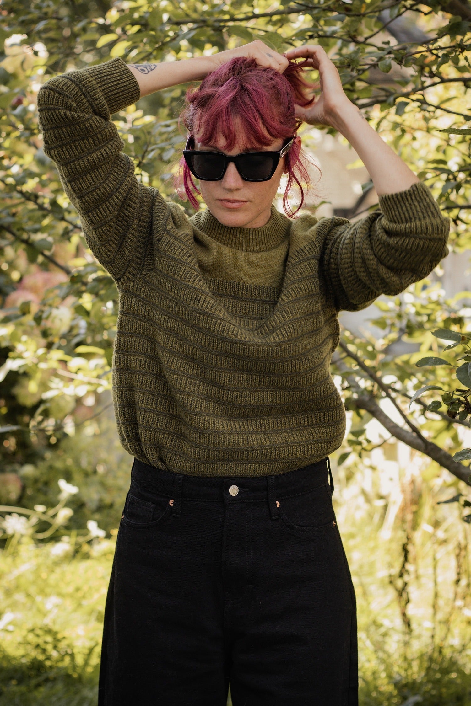 Sabine Sweater / Olive