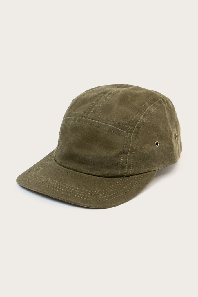 Camper Waxed 5 Panel Cap / Moss – Bridge & Burn