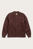 Austen Varsity Jacket / Mahogany Canvas