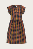 Ira Dress / Alpenglow Stripe