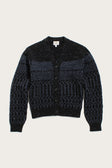 Juneau Cardigan / Midnight Tweed