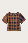 Leona Shirt / Alpenglow Stripe