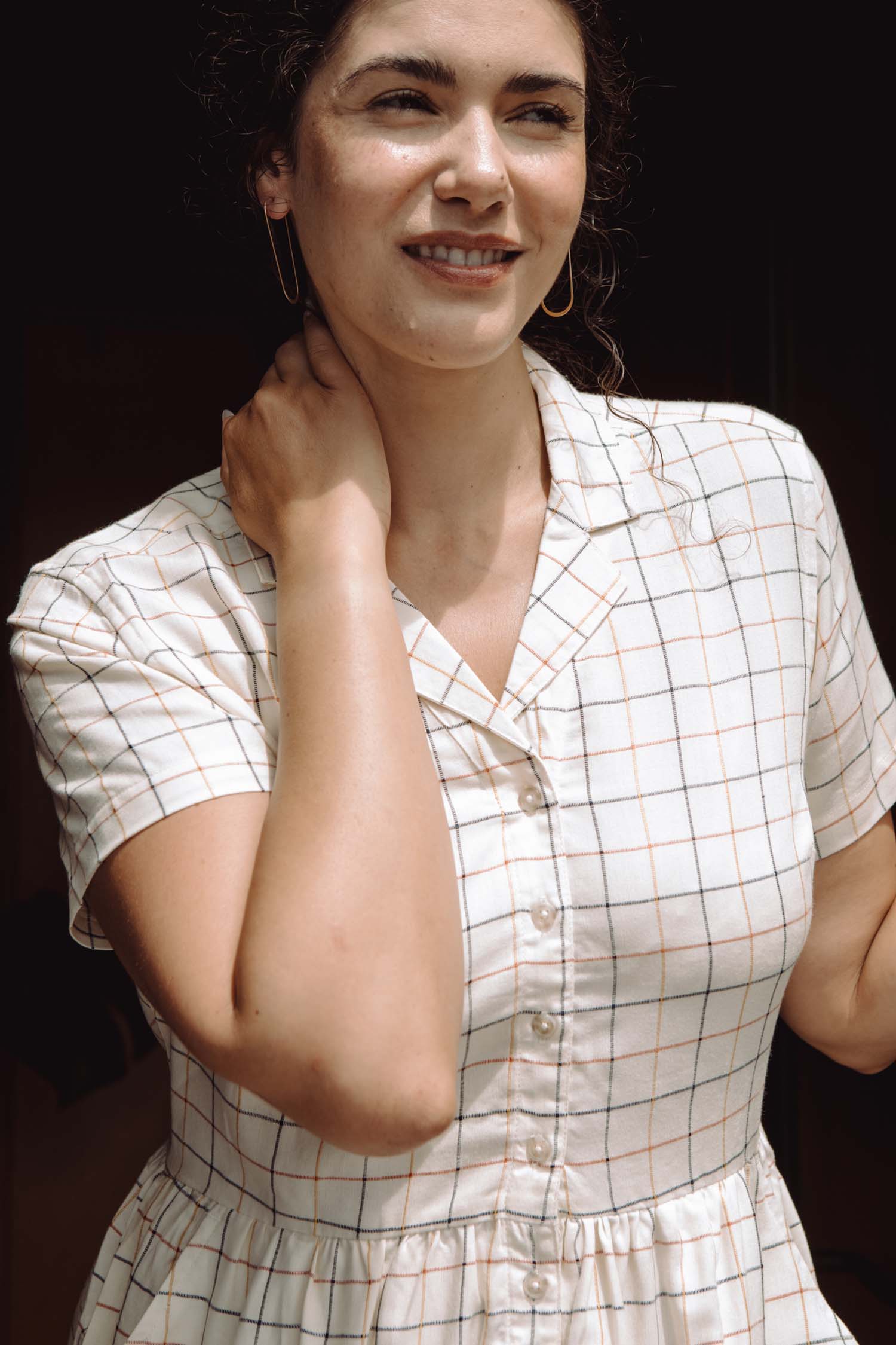 Ruby Shirt Dress / Primary Windowpane
