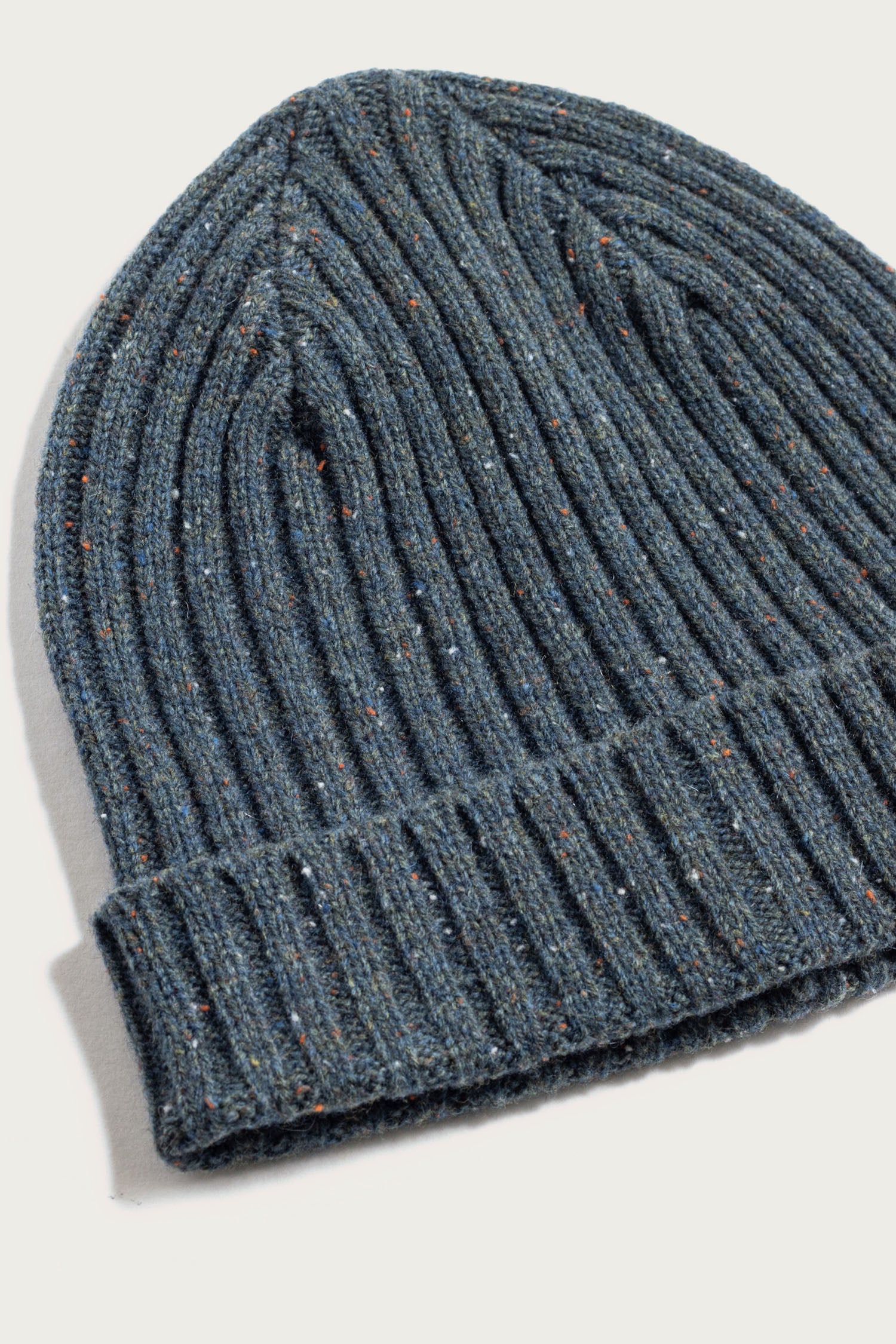 Chunky Ribbed Beanie / Seaside
