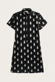 Delia Shirt Dress / Eclipse Ikat