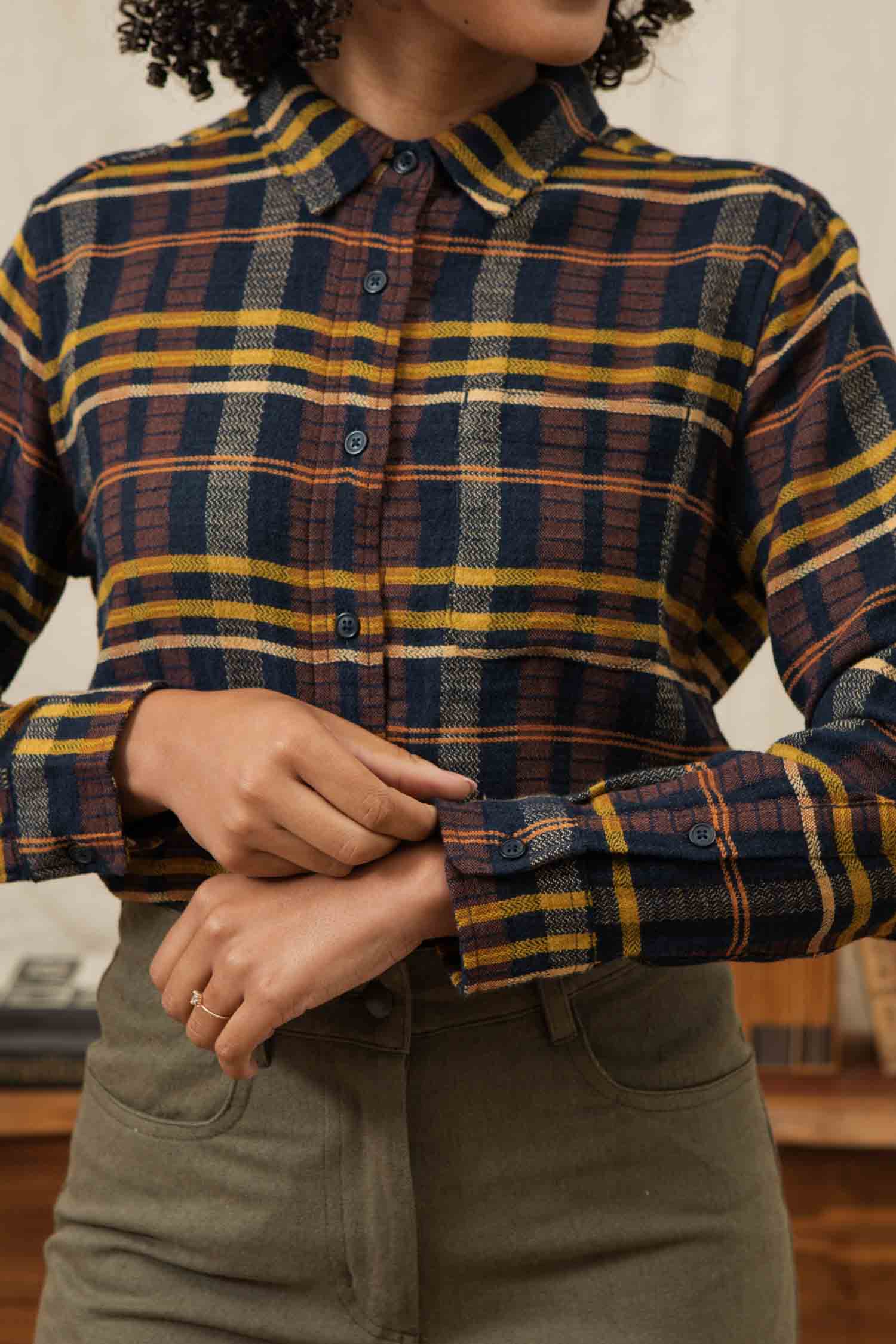 Ash Slim Shirt / Desert Dawn Plaid
