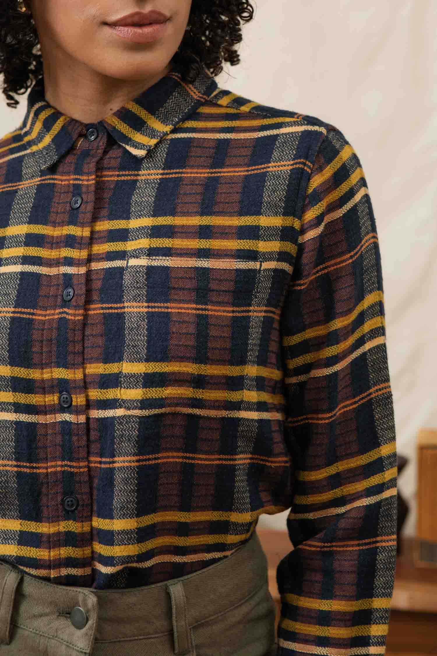 Ash Slim Shirt / Desert Dawn Plaid