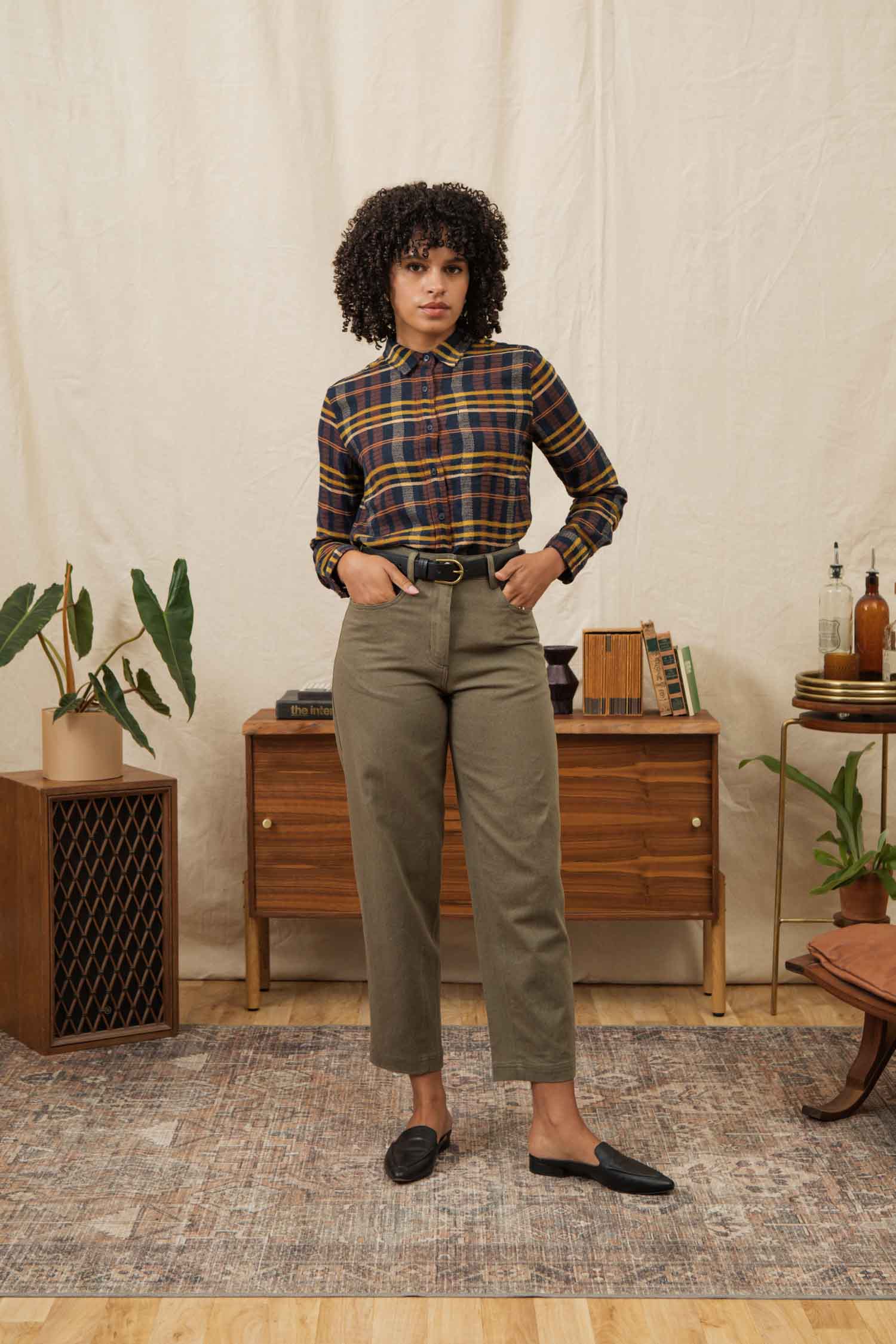 Ash Slim Shirt / Desert Dawn Plaid