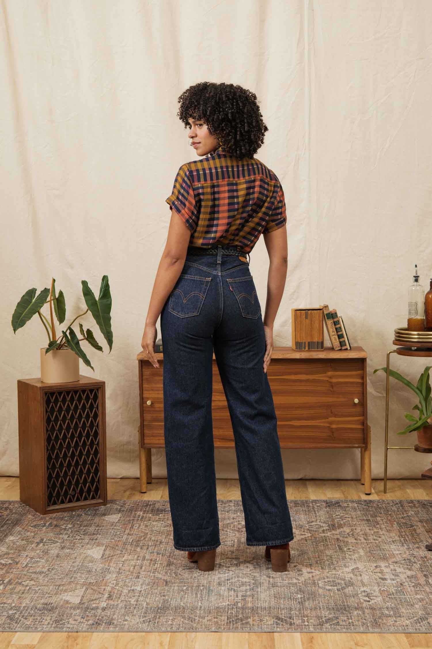 Bea Shirt / Alpenglow Stripe