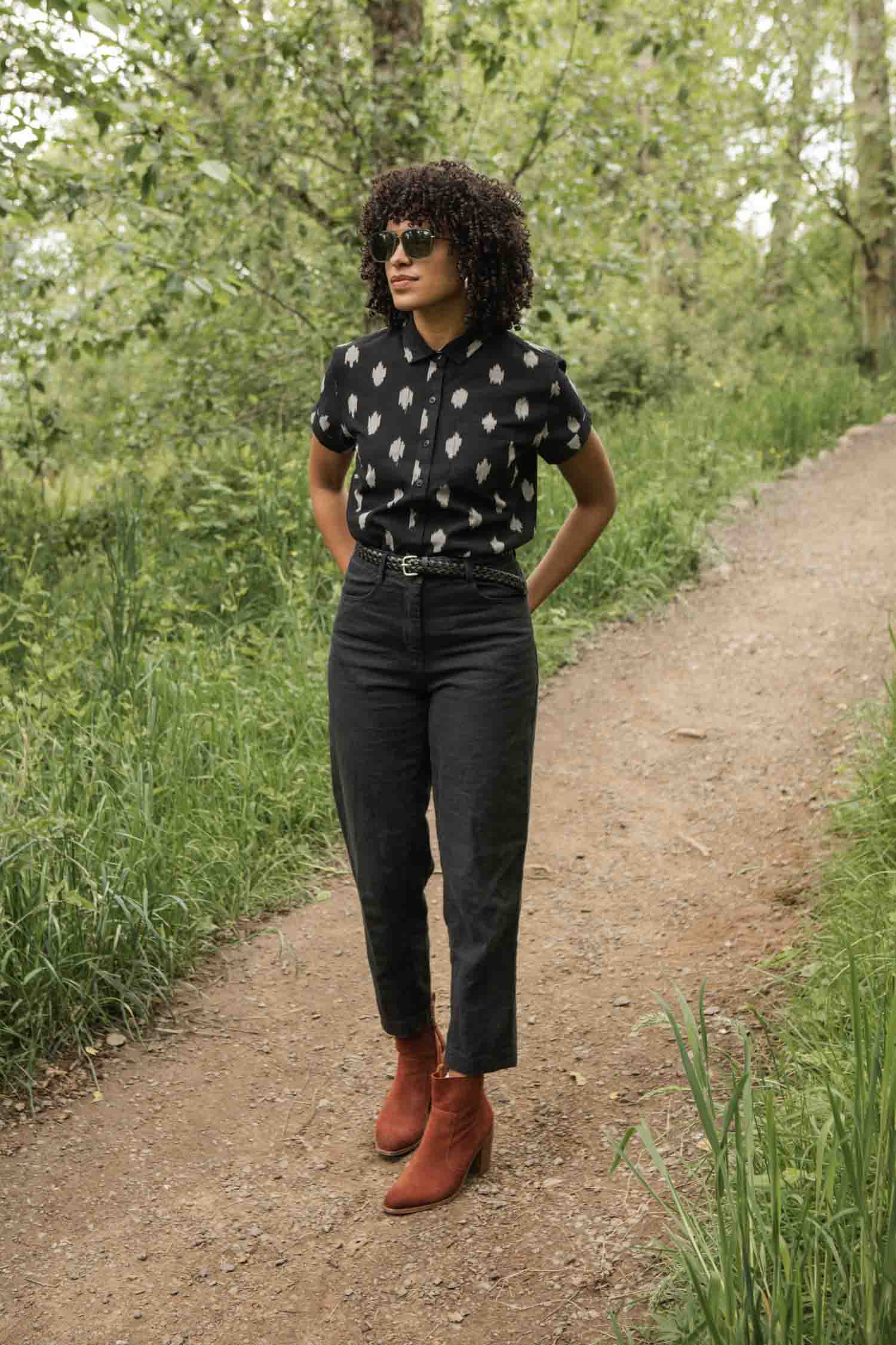 Bea Shirt / Eclipse Ikat