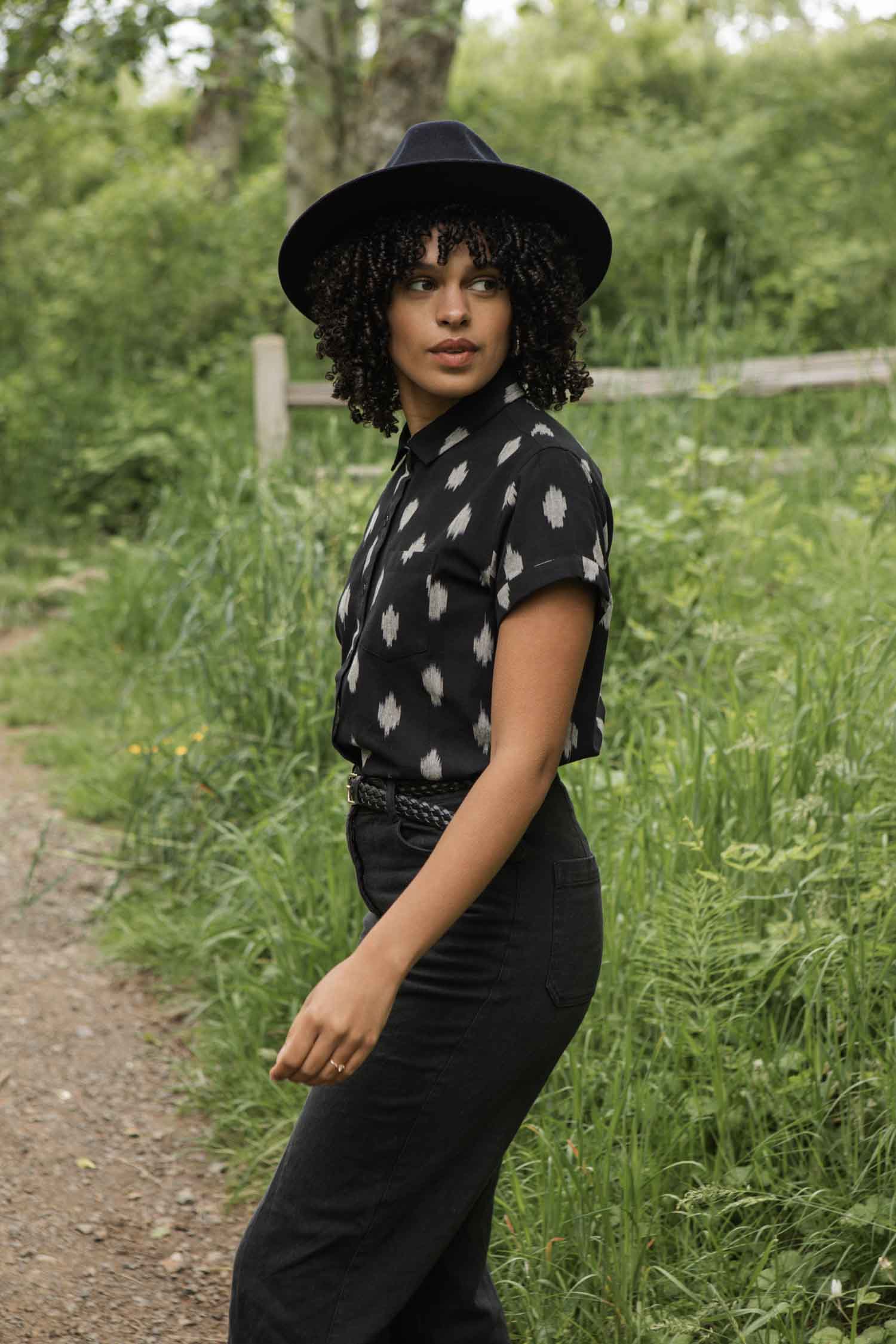 Bea Shirt / Eclipse Ikat