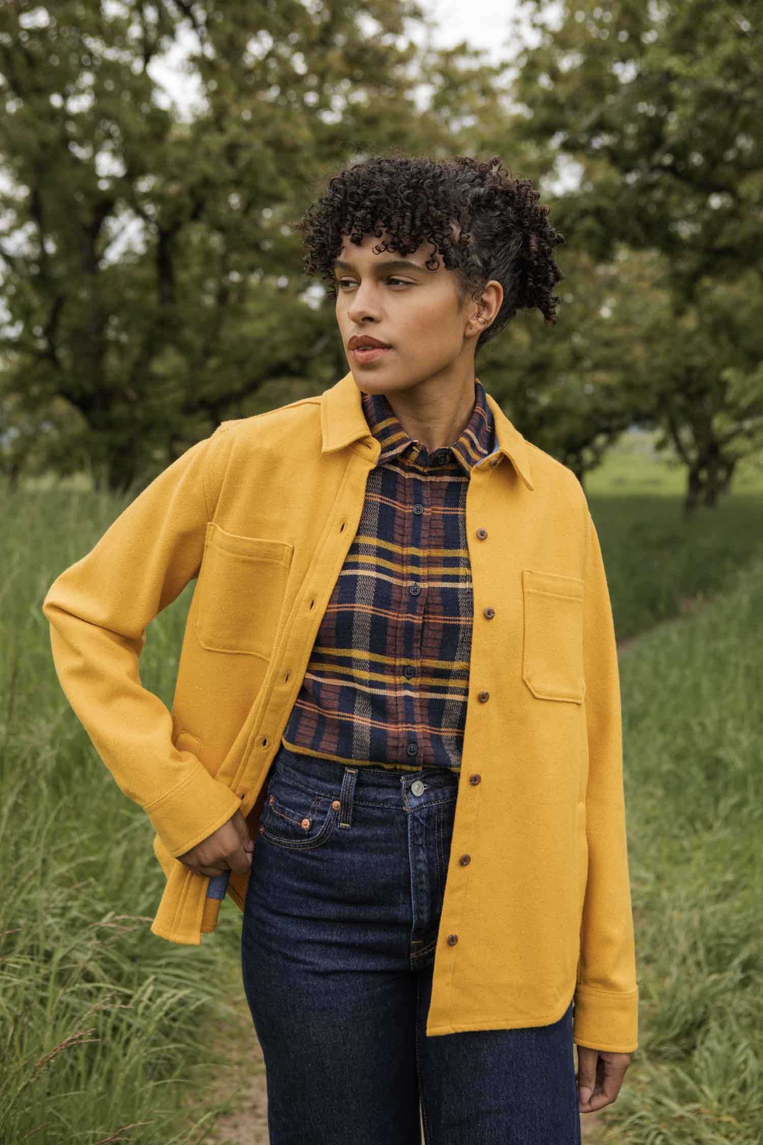 Dawson Overshirt / Antique Gold