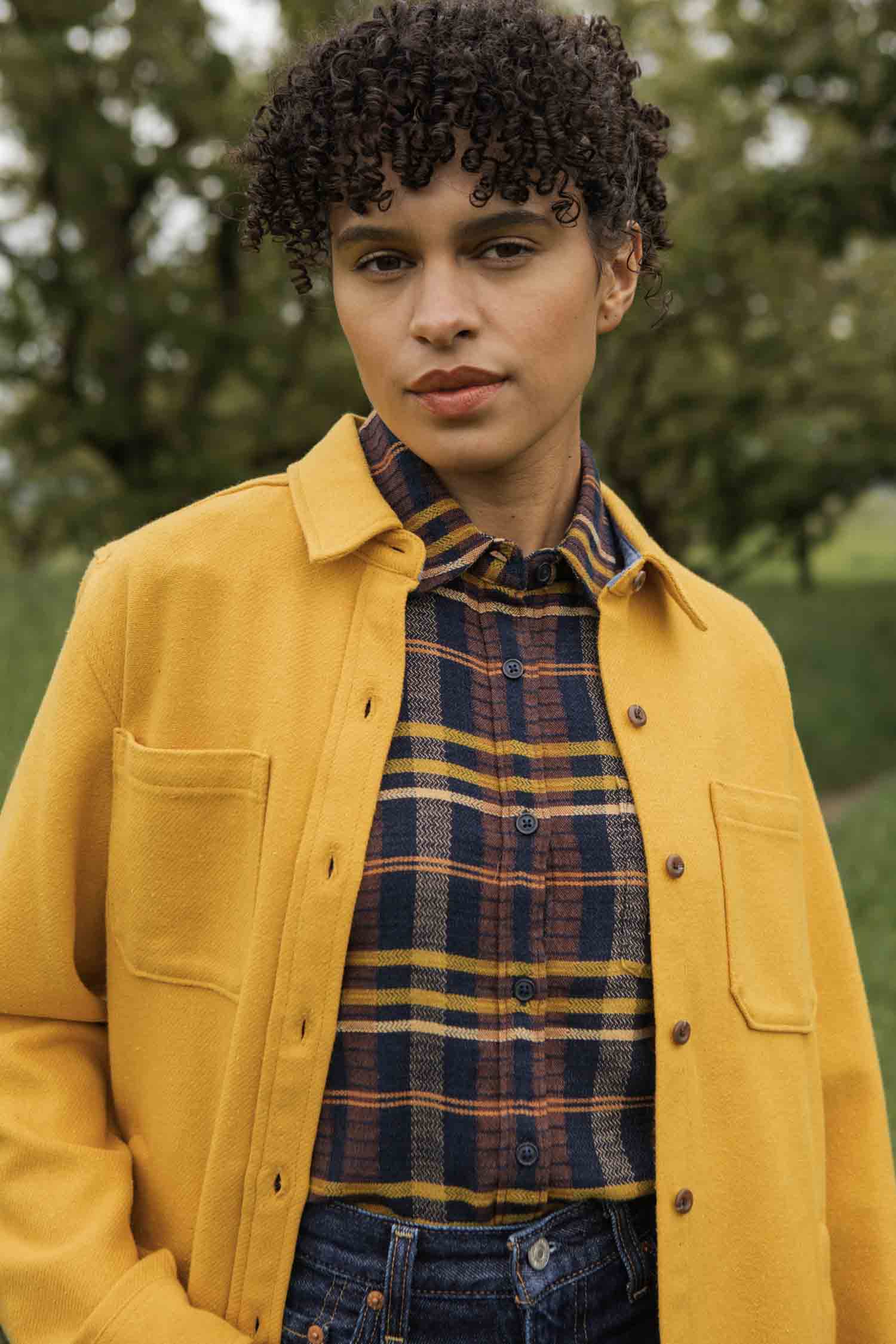 Dawson Overshirt / Antique Gold