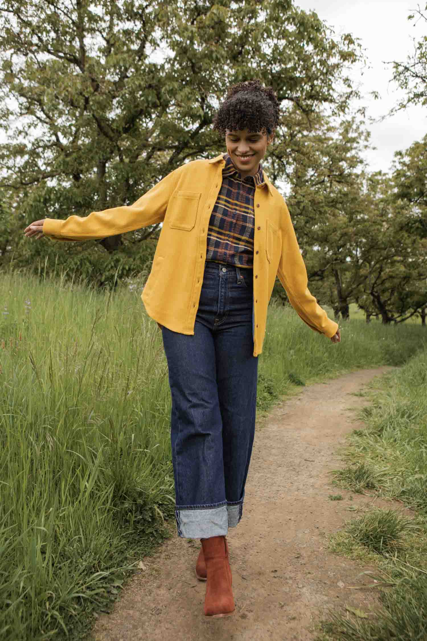 Dawson Overshirt / Antique Gold