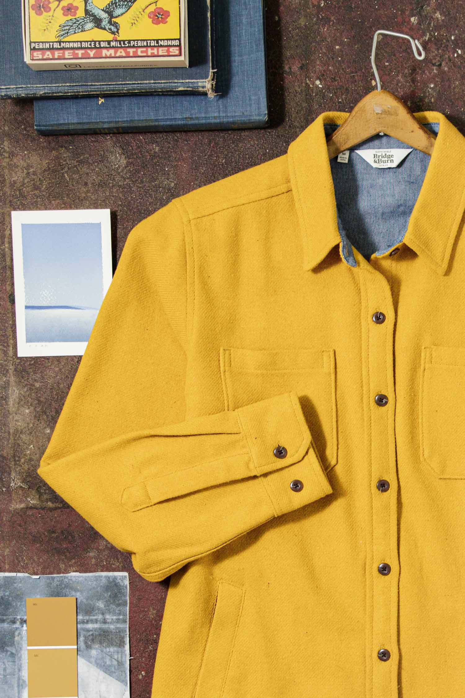 Dawson Overshirt / Antique Gold