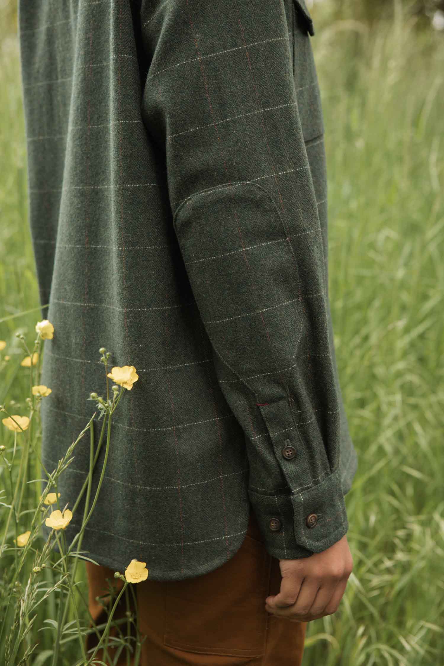 Harlow Shirt Jacket / Cypress Windowpane
