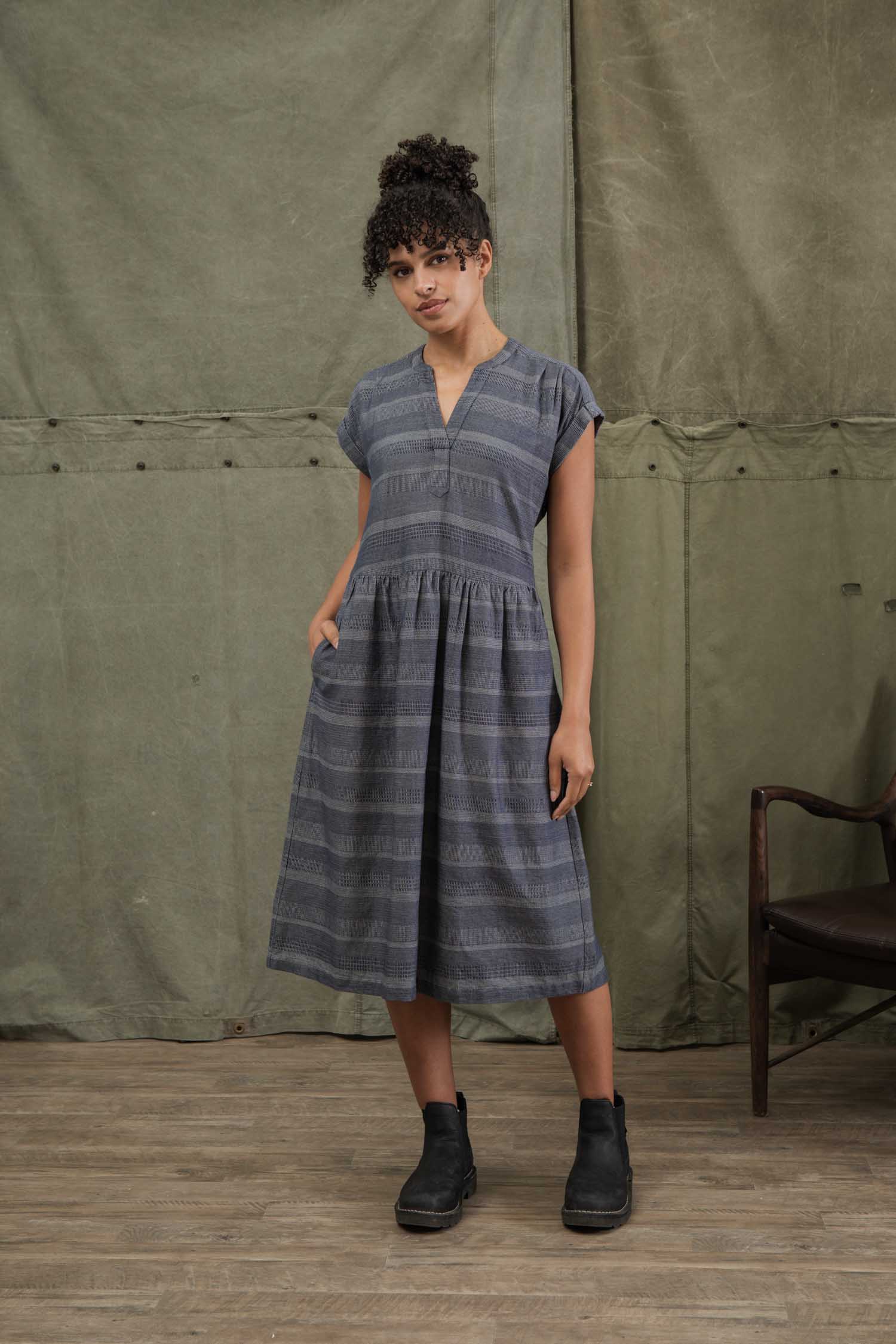 Ira Dress / Cascade Weave