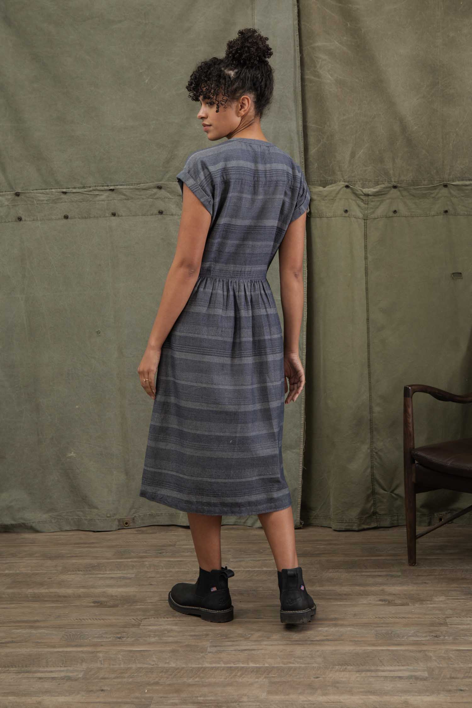 Ira Dress / Cascade Weave