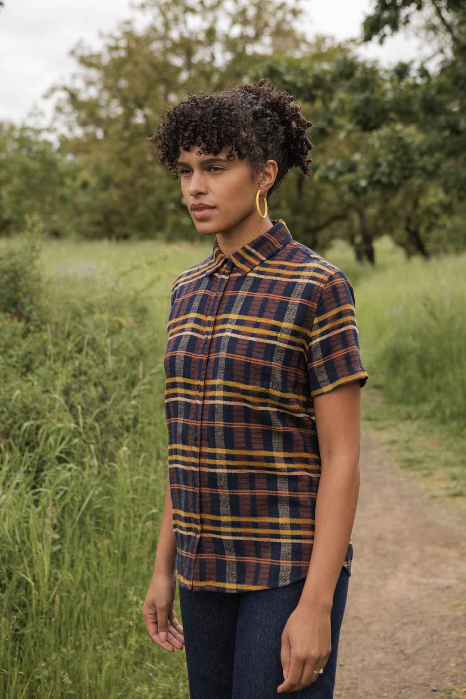 Lana Shirt / Desert Dawn Plaid
