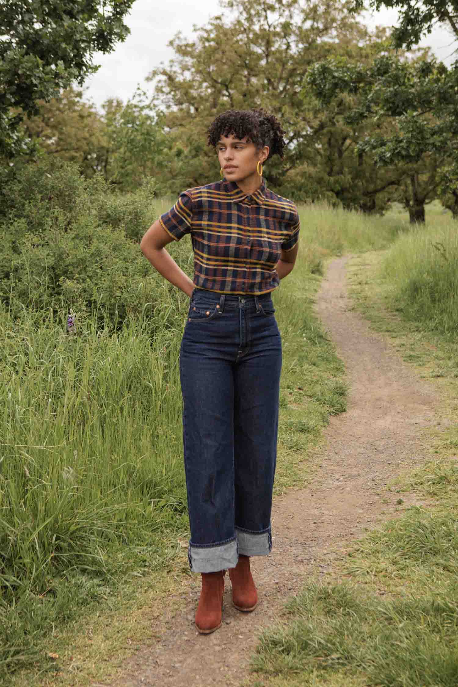 Lana Shirt / Desert Dawn Plaid